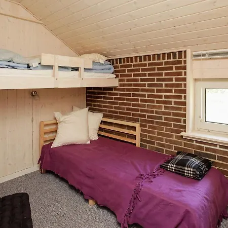 Three-bedroom Holiday In Blavand 16 بيت للعطل Ho